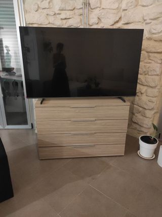 Mueble Cajonera Madera Beige