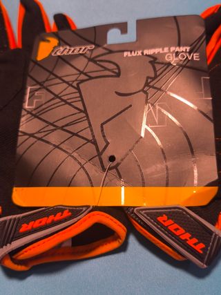 Guantes Thor Naranja y Gris