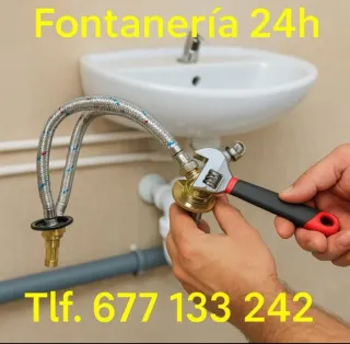 Fontanero 24 h TEL: 677133242