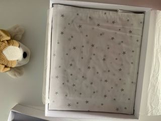 Juego sábanas minicuna completo Zara estrellas