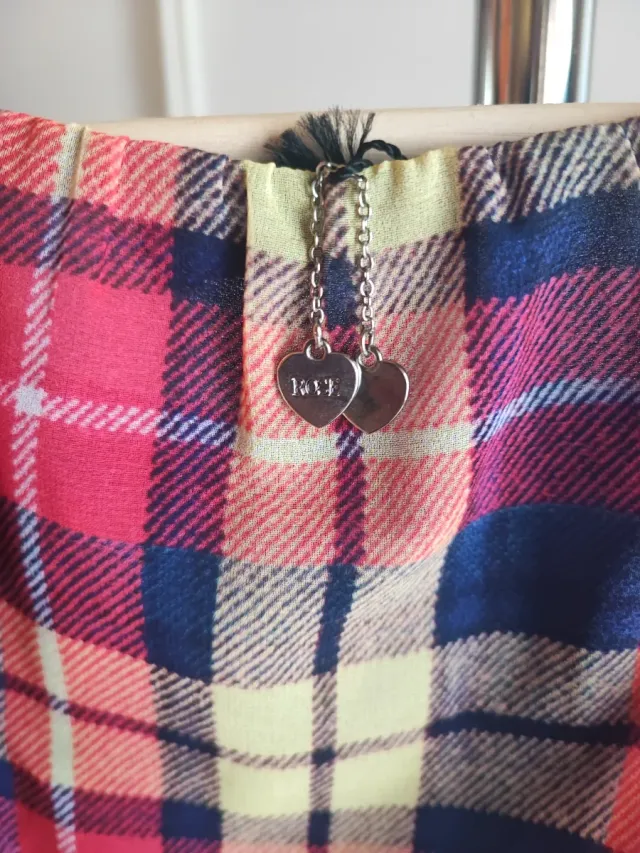 VESTIDO Denny Rose cuadros tartán