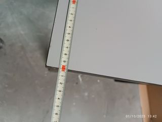 Mesa auxiliar madera negra formica