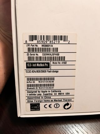 MacBook Pro (Retina, 13 pulgadas finales de 2013)