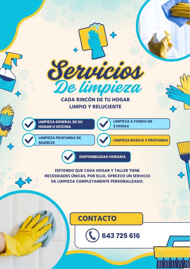servicio de limpieza