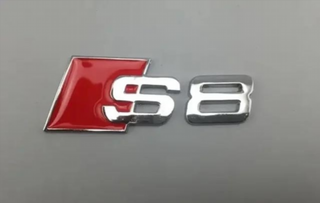 EMBLEMA TRASERO AUDI S LINE S8 LOGO A8