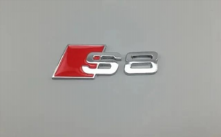 EMBLEMA TRASERO AUDI S LINE S8 LOGO A8