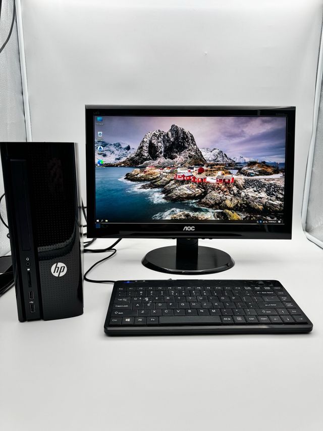 PC HP Slimline 16GB RAM 240SSD WiFi Bluetooth