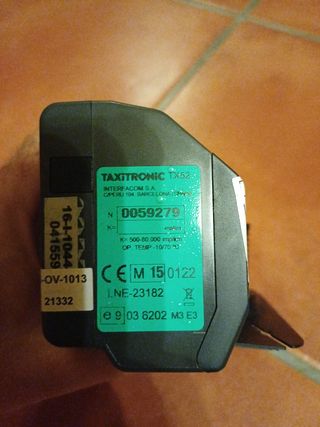 Taxímetro TX52 con Capilla
