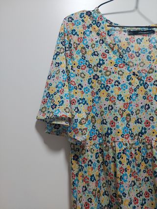 Vestido estampado floral