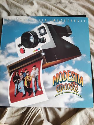 Vinilo Modestia Aparte Historias Sin Importancia