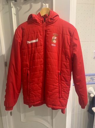 Chaqueta Hummel Roja con Capucha