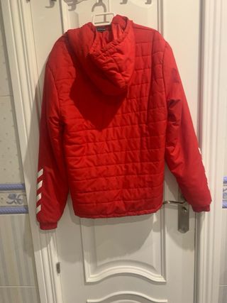 Chaqueta Hummel Roja con Capucha