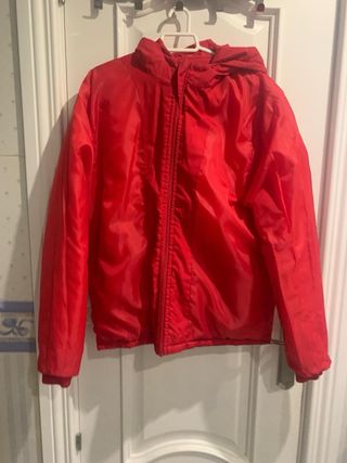 Chaqueta Hummel Roja con Capucha