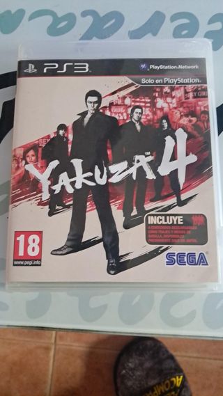 Yakuza 4 PS3 Juego
