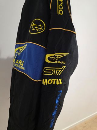 Chaqueta Bomber Subaru STI Rally Vintage