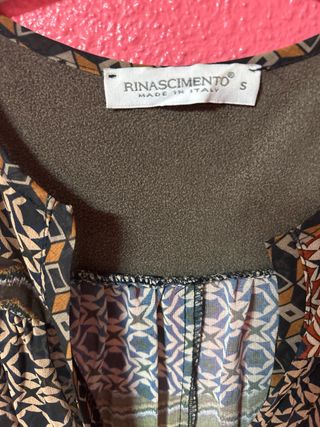 Vestido Rinascimento Talla S Estampado