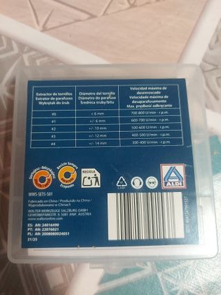 Extractor de Tornillos Ferrex 5 Piezas