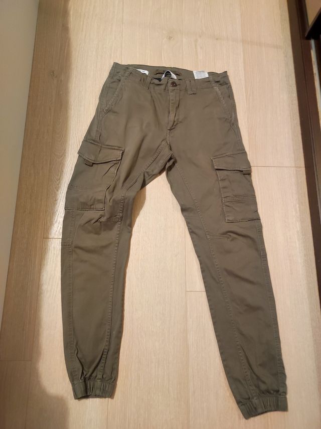 Pantalón cargo Jack & Jones verde