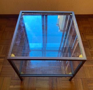 Mesa de centro auxiliar Estructura metalica Chollo