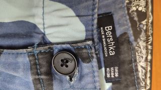 Pantalón cargo camuflaje unisex talla 36