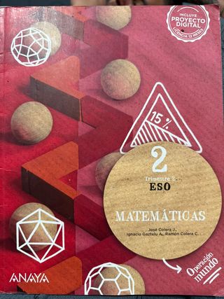 Libros 2do ESO-IES ALTOS DE LOS MOLINOS