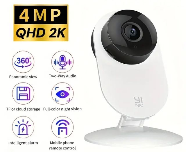 2 Telecamere Sorveglianza Wifi per Alexa e Google