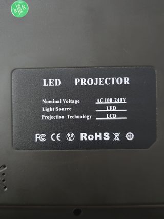 Proyector Bomaker Wifi Gris
