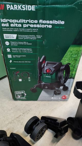 Hidrolimpiadora Parkside + Accesorios