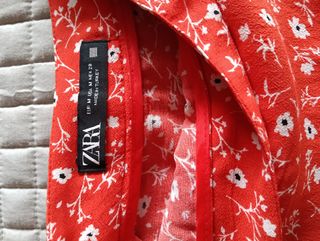 Falda pantalón Zara floral M