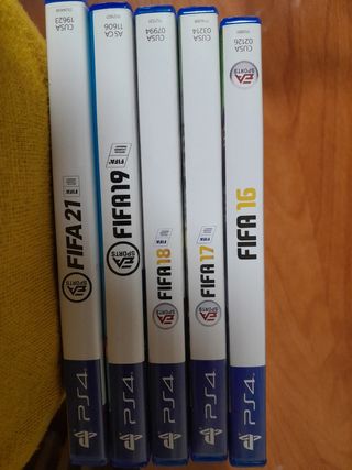 FIFA 16, 17, 18, 19, 21 PS4