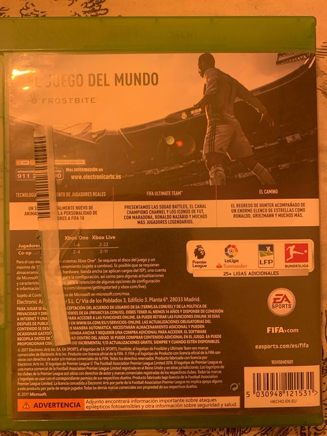 FIFA 18 Xbox One