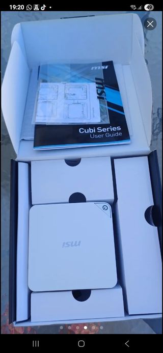 MSI Cubi i3 Blanco