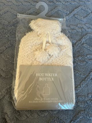 Bolsa de agua caliente beige
