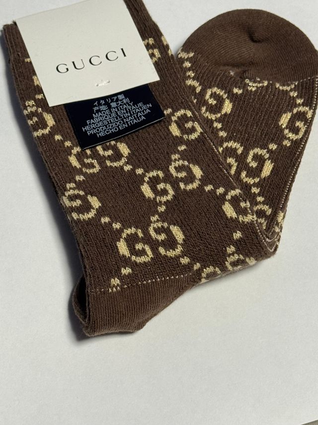 Calcetines Gucci GG Marrón Talla Única
