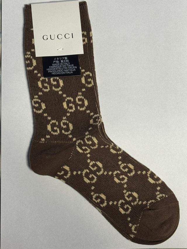 Calcetines Gucci GG Marrón Talla Única