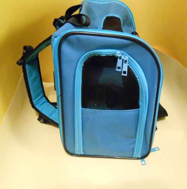 Mochila transportín para mascotas pequeñas