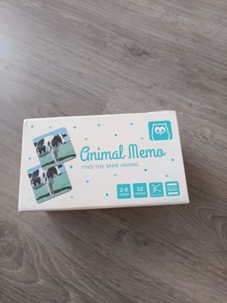 Juego de mesa Animal Memo
