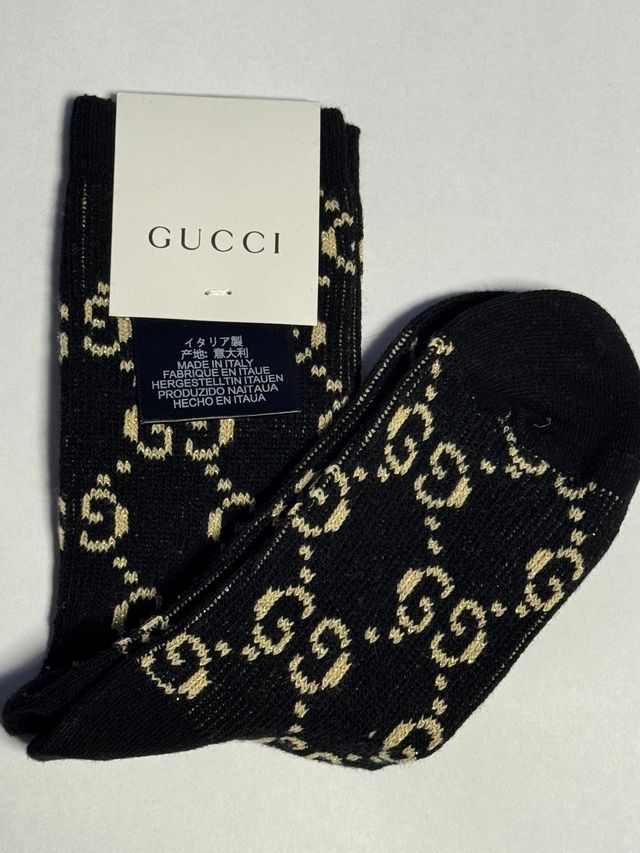 Calcetines Gucci GG Negro Talla Única