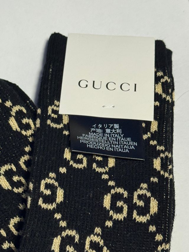 Calcetines Gucci GG Negro Talla Única