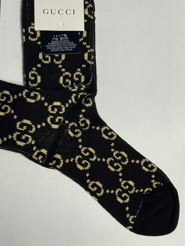 Calcetines Gucci GG Negro Talla Única
