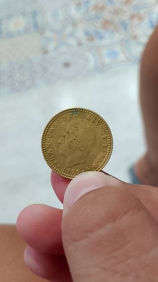 Moneda auténtica una peseta del rey Juan Carlos| 1