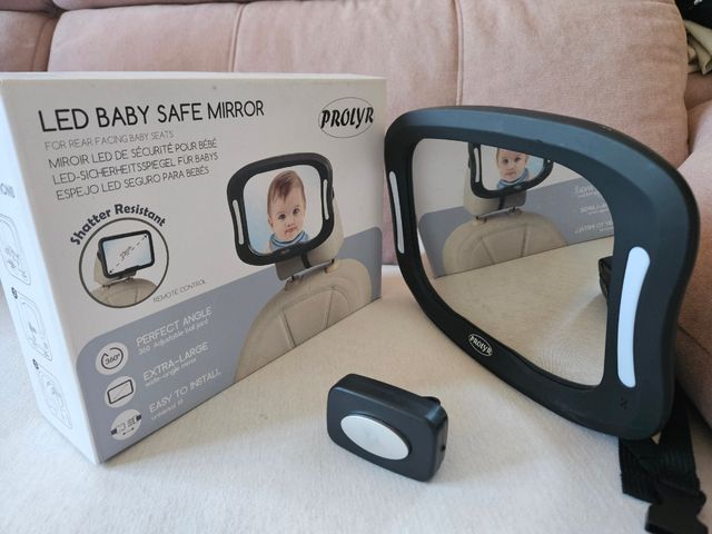 Espejo LED Coche Bebé Prolyr