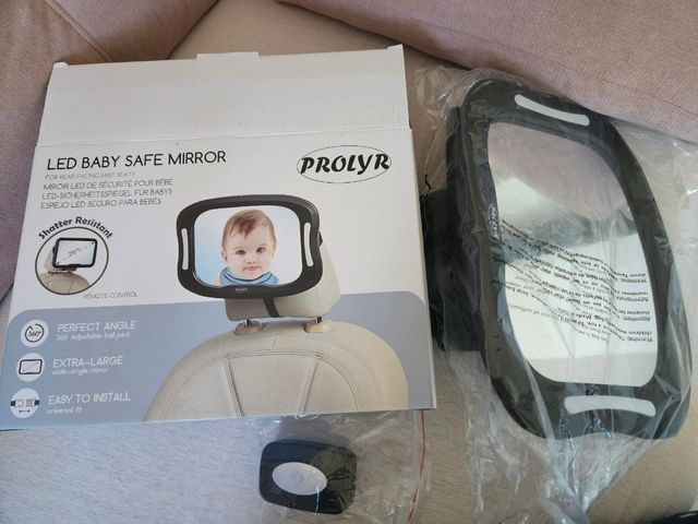 Espejo LED Coche Bebé Prolyr