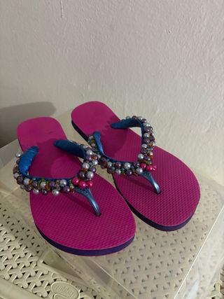 Chanclas Mujer Decoradas Multicolor