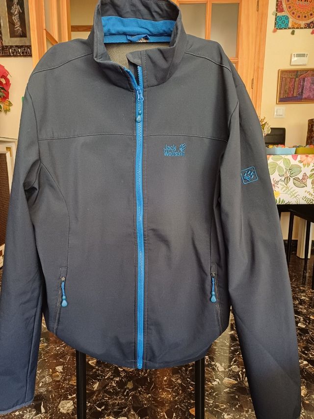 Chaqueta montaña Jack Wolfskin hombre azul