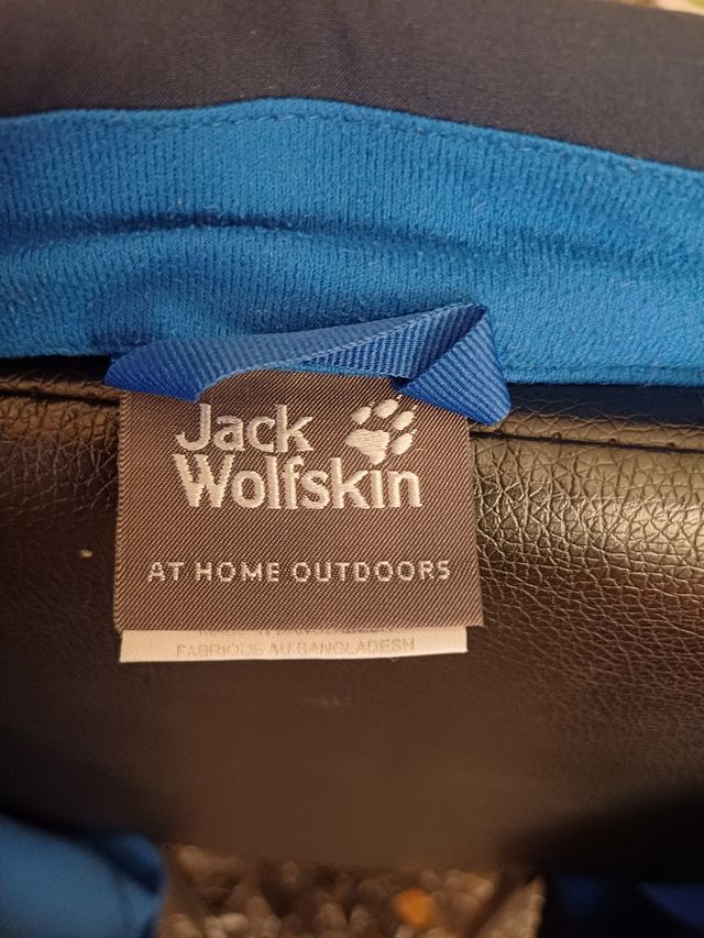 Chaqueta montaña Jack Wolfskin hombre azul