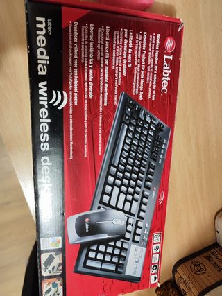 Teclado y Ratón Inalámbrico Labtec