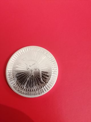 Moneda de Plata 2 Libras Isabel II