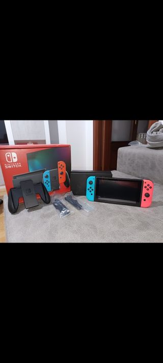Nintendo Switch Azul y Rosa