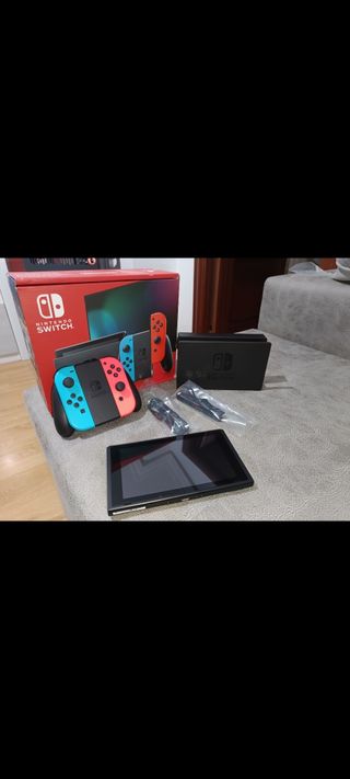 Nintendo Switch Azul y Rosa